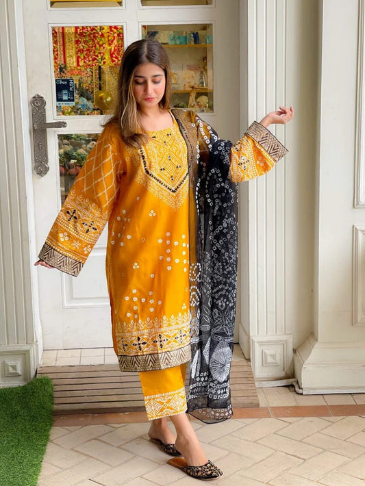 Chunri Silk 3pc