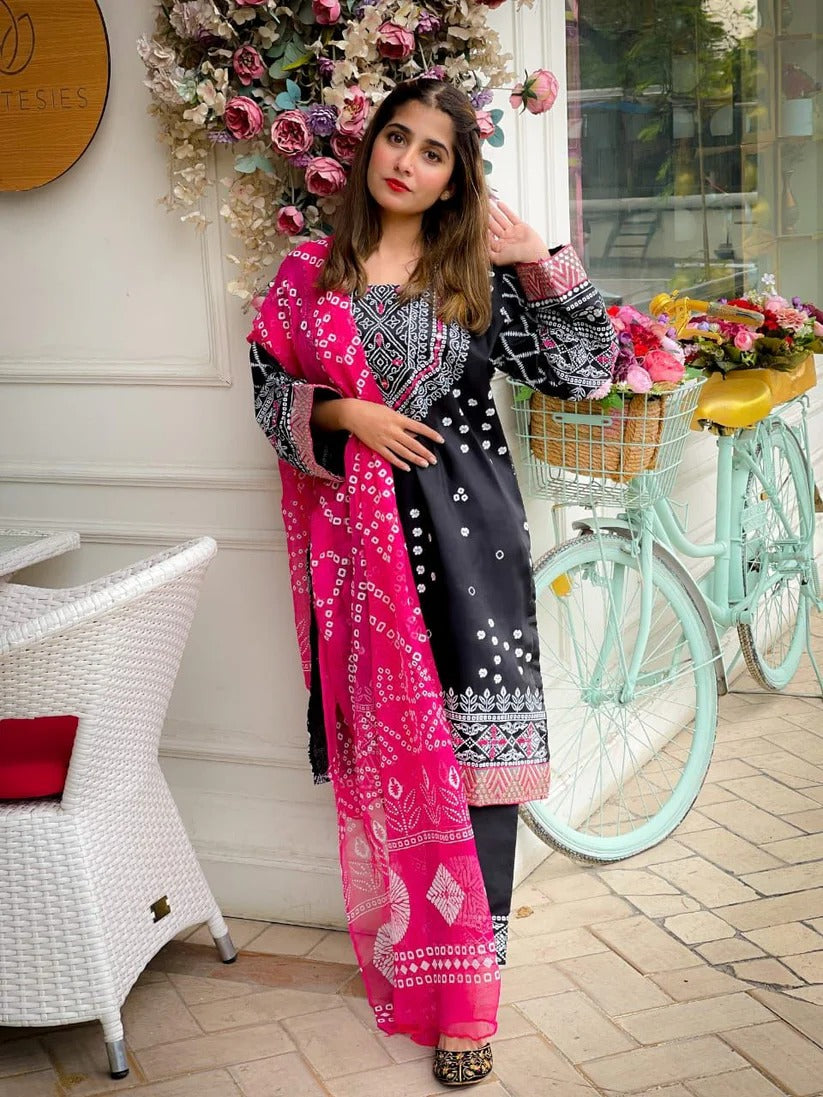 Chunri Silk 3pc