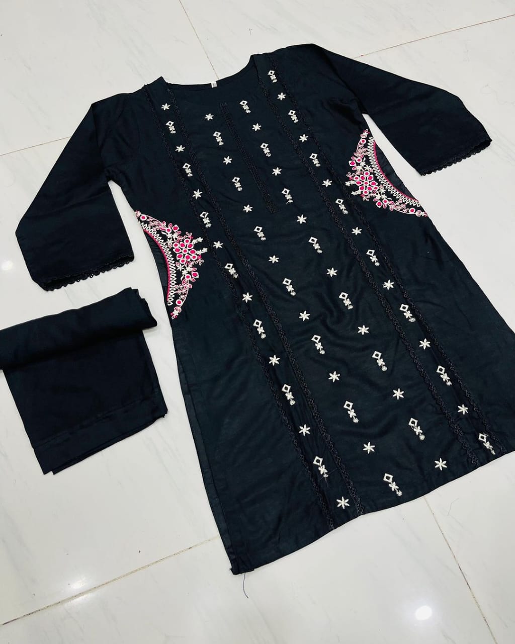 ,Pocket Embroidery 2pc